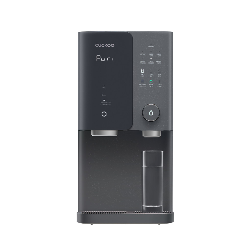 CUCKOO Granite black ice-making water purifier